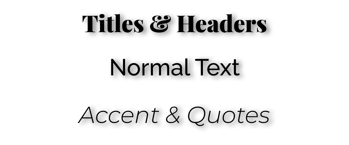 High-Contrast Editorial Typography